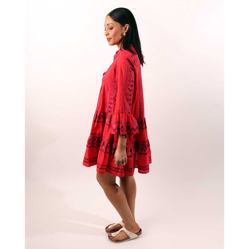 Aether Concept Maroon Dress image number 7